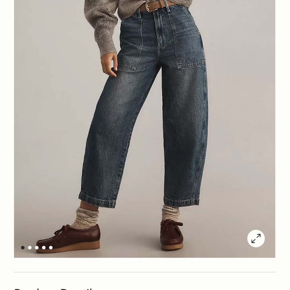 Anthropologie Pistola Turner Barrel Jeans